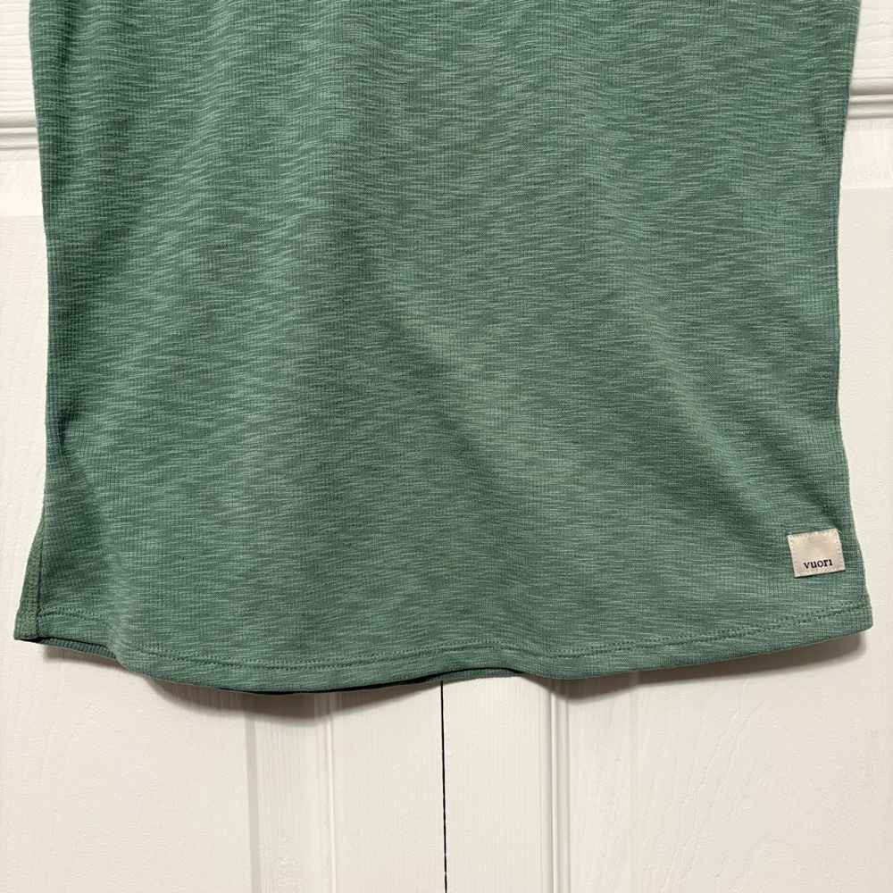 Vuori Olive Green Tank Top - Picture 9 of 14